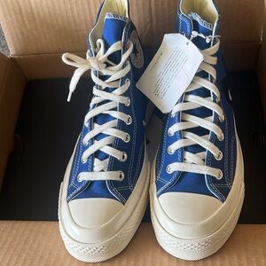 NWT Converse x PLAY Comme des Garçons Chuck 70